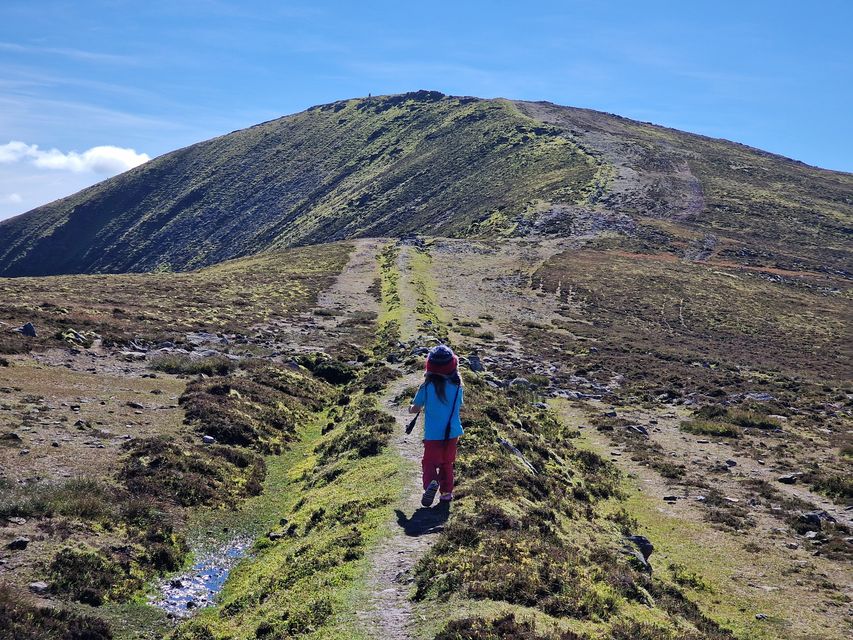 Leon has been hiking and camping in the Mournes with his parents since he was three