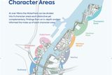 thumbnail: The 'character areas' proposed in Belfast Maritime Trust's framework for rejuvenating the waterfront of the city, from Ormeau Park to Sailortown