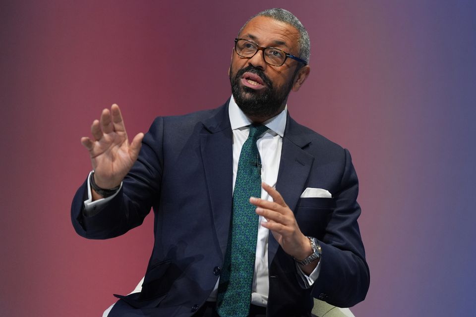 James Cleverly said the decision to give superstar Taylor Swift government-funded police protection will lead others to demand similar (Jacob King/PA)