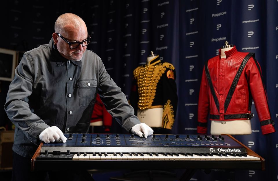 A polyphonic analog synthesiser used by Prince (Andrew Matthews/PA)