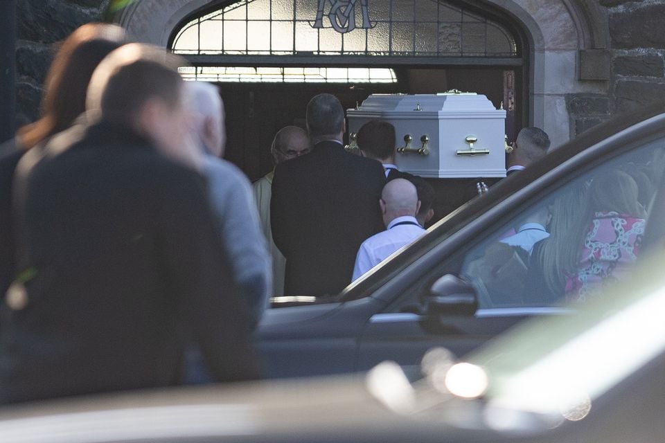 Funeral of Caitlin McMullan in Bellaghy on the 9th March 2025 (Luke Jervis)