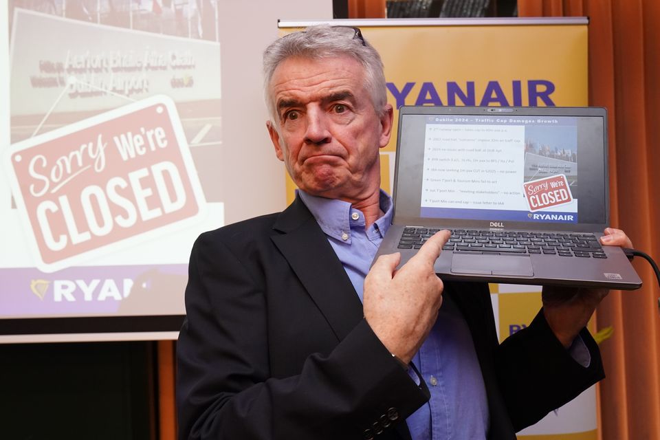 Ryanair chief executive Michael O’Leary welcomed the decision by the High Court (Brian Lawless/PA)