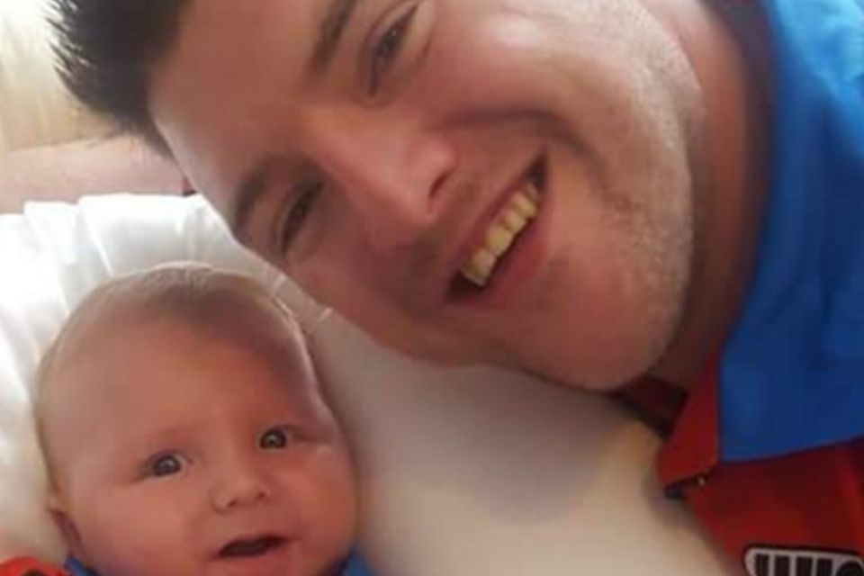 Photo of Daryl Gurney  & his  Son  