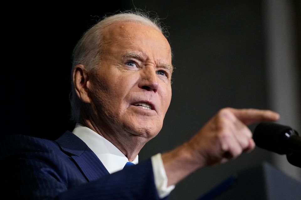 US President Joe Biden has supported Ukraine since the Russian invasion (Susan Walsh/AP)