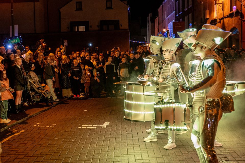 Drum band Spark are one of the crowd favourites every year.  Photo: Martin McKeown.