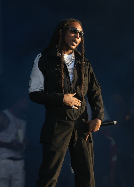 Takeoff from Migos died in 2022 (Isabel Infantes/PA)