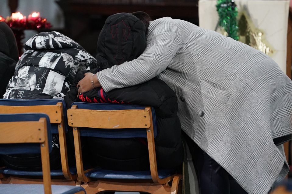 A vigil was held at St Mary Magdalene church in Woolwich (Lucy North/PA)