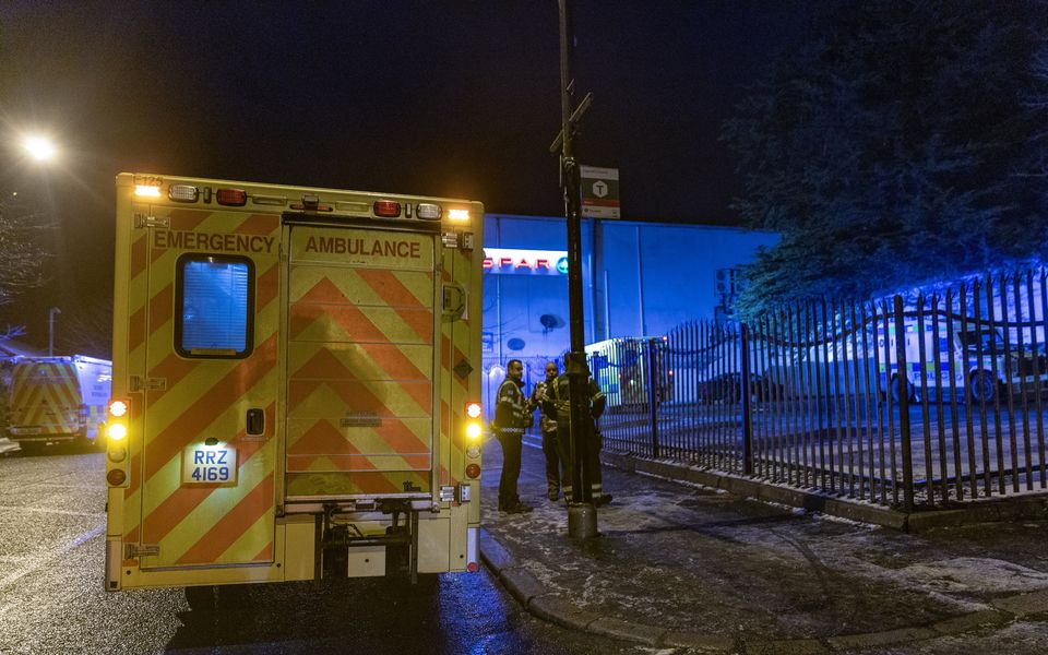 Emergency services at the scene of an ongoing incident on the Ligoneil Road in North Belfast on November 21st 2024 (Photo by Kevin Scott)