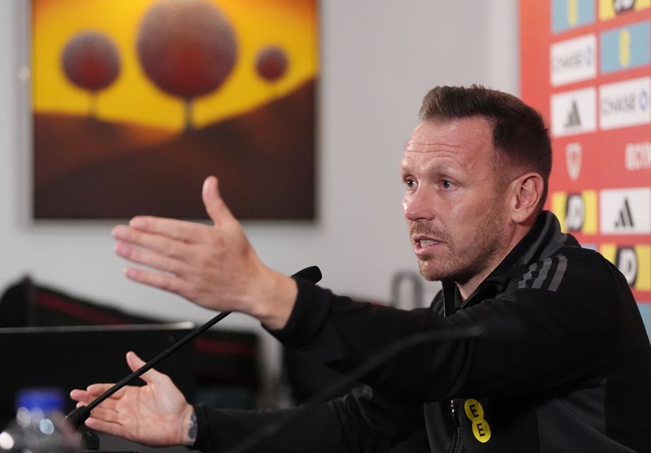 Wales manager Craig Bellamy is without several key players for the Nations League visit of Montenegro on Monday (Nick Potts/PA)