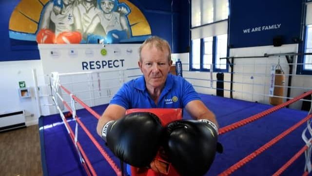 Richard Longthorpe first took up boxing at 68 (St Paul’s Boxing Academy/PA)