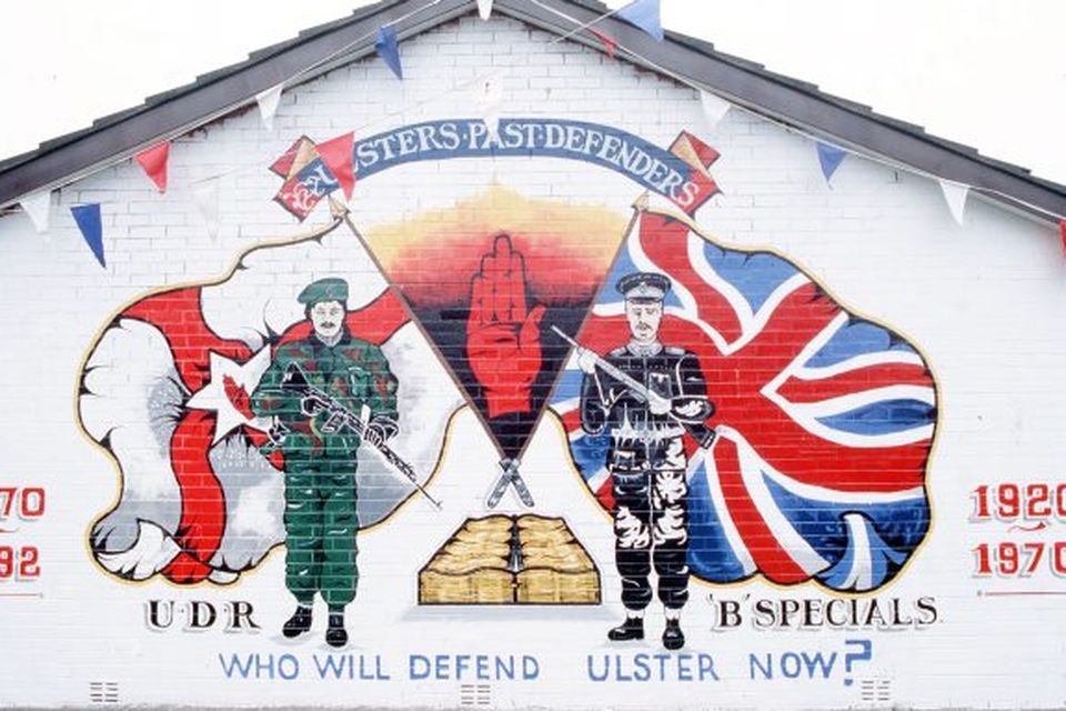 Wall mural Newtownards Road, Belfast, 1992