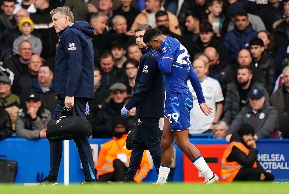 Wesley Fofana has not played since going off injured against Aston Villa on December 1 (Zac Goodwin/PA)