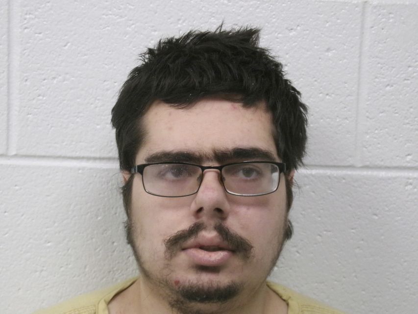 Daniel Blank was also arrested (Allegany County Sheriff’s Office via AP)