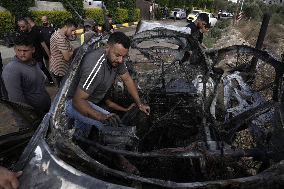 The Palestinian health ministry has not commented on the deaths (Majdi Mohammed/AP)