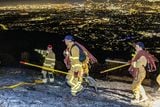 thumbnail: Firefighters battle a major gorse fire on the Black Mountain in Belfast on April 8th 2025 (Photo by Kevin Scott)