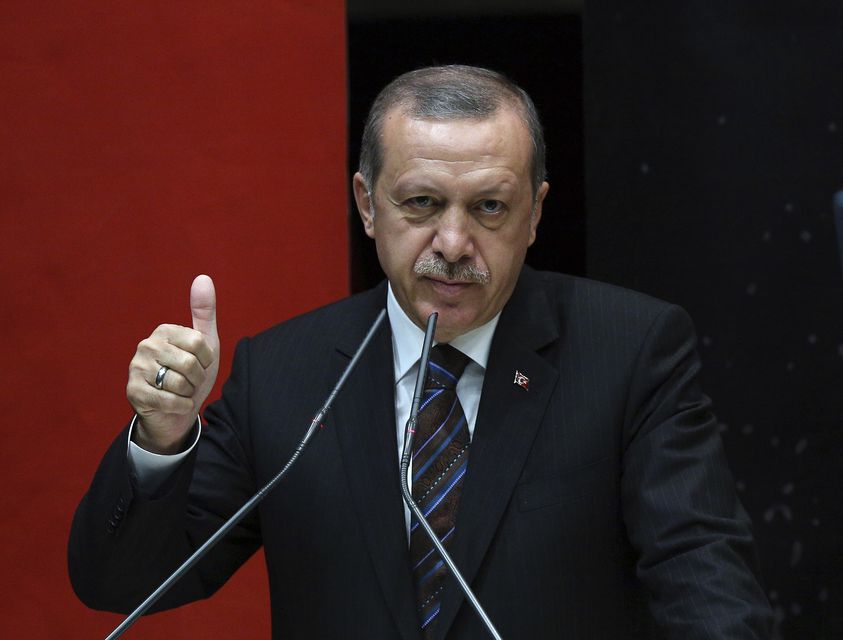 Turkish Prime Minister Recep Tayyip Erdogan did not confirm the length of the grain deal extension (AP/PA)
