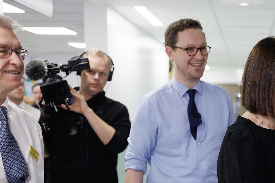 The Chancellor visited a Kent hospital on Tuesday (Dan Kitwood/PA)