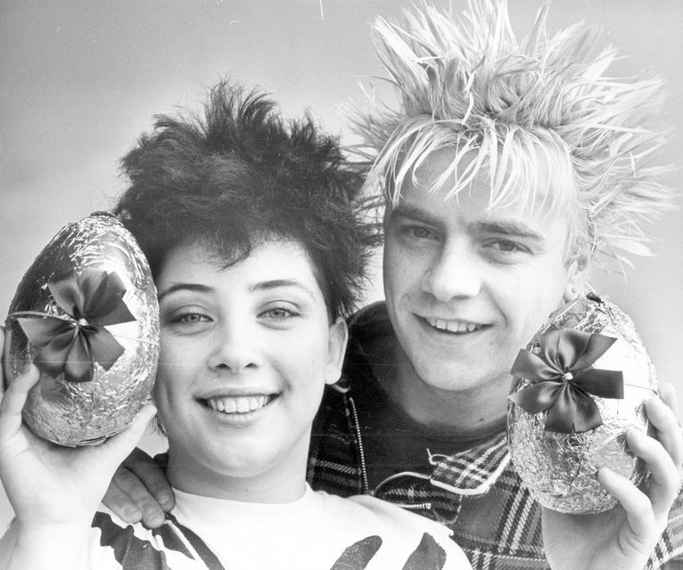 April 1983: Sharon Smyth (17) and Roy Wallace (19)
