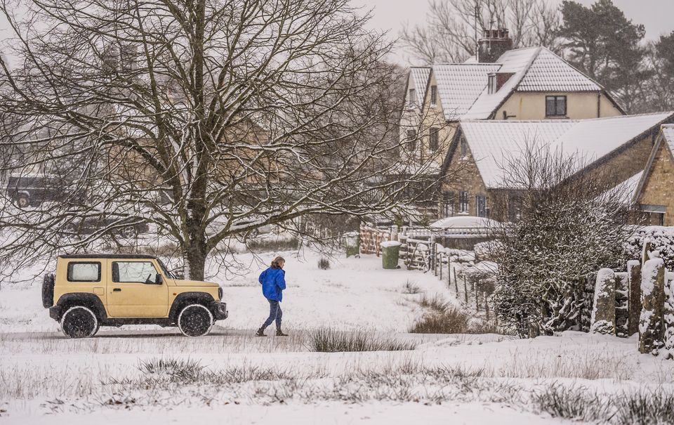 The Met Office warned that some vehicles could be stranded (Danny Lawson/PA)