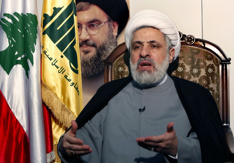 Naim Kassem has been appointed the new leader of Hezbollah (AP Photo/Hussein Malla, File)