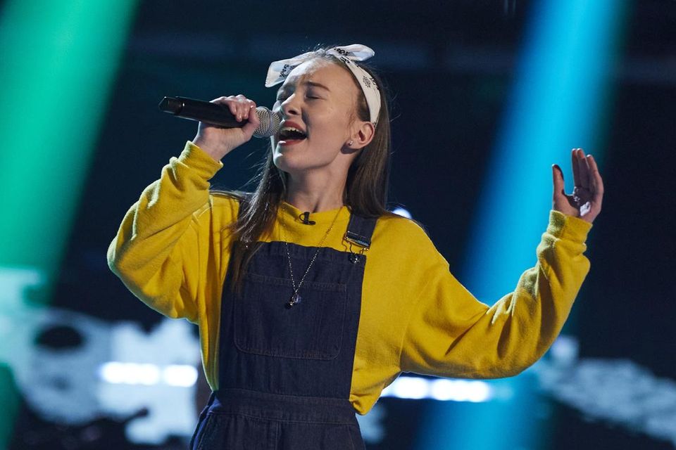 Newry teen Emily Flanagan flying the flag for NI in The Voice Kids