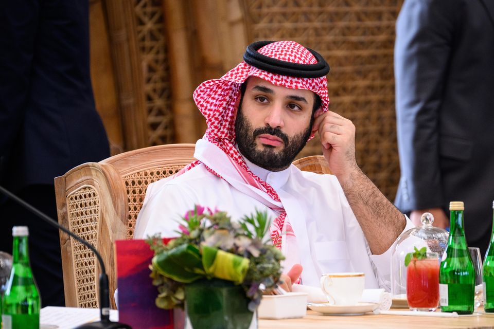 The UK has moved to restore relations with Saudi Arabia in recent years since Crown Prince Mohammed bin Salman was accused of playing a role in the killing of Jamal Khashoggi in 2018 (Leon Neal/PA)