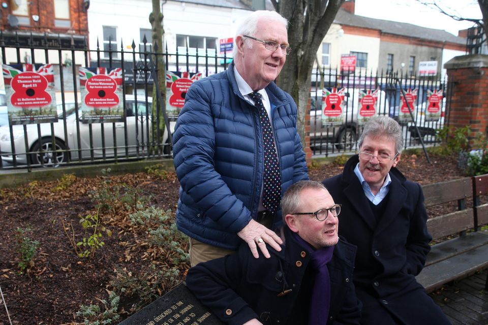 Troubles victims meet at Shankill bomb memorial | BelfastTelegraph.co.uk