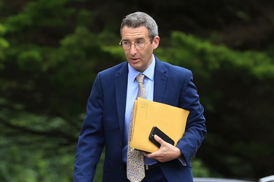 Agriculture Minister Andrew Muir encouraged bird keepers to familiarise themselves with the guidance on avian flu restrictions (Liam McBurney/PA)