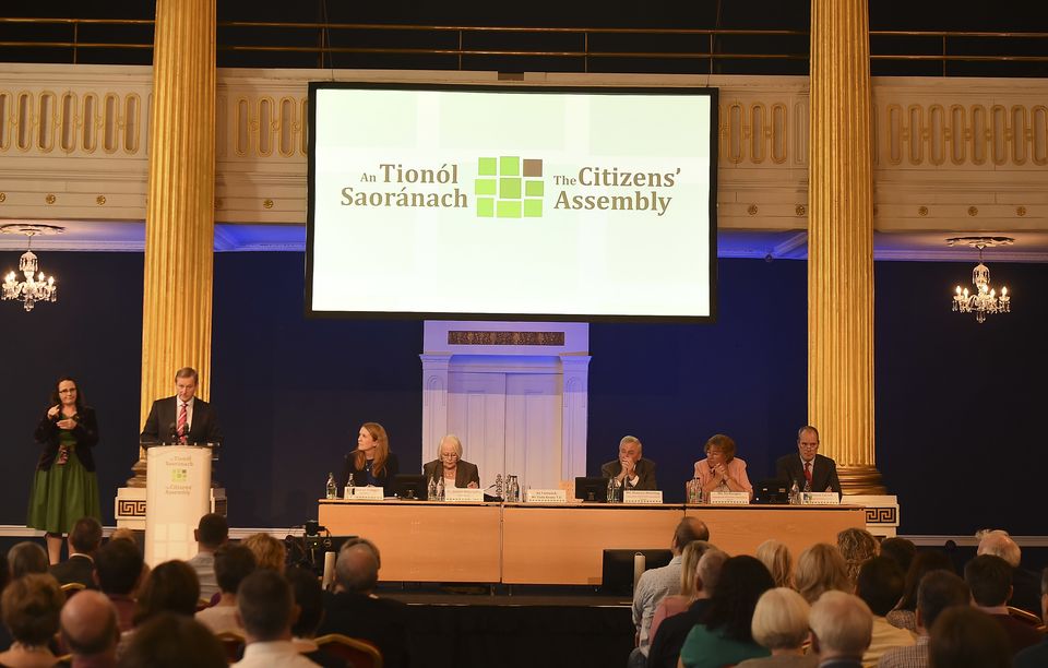 Citizens assemblies have debated several issues in Ireland, including making proposals to legalise abortion that were ultimately approved by a referendum (PA)