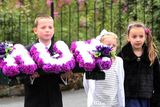 thumbnail: Emotional farewells being said today to mother-of-three Valerie Armstrong who was killed after being struck by a dirt bike last week.
Picture: Freddie Parkinson/Press Eye ©