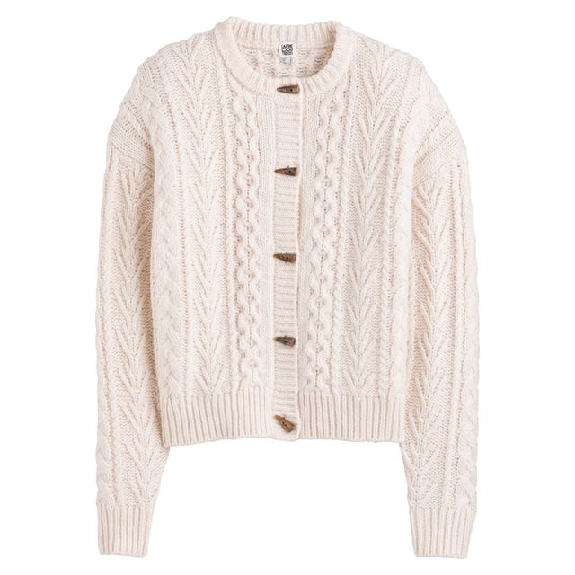 Cable knit, £52, La Redoute UK