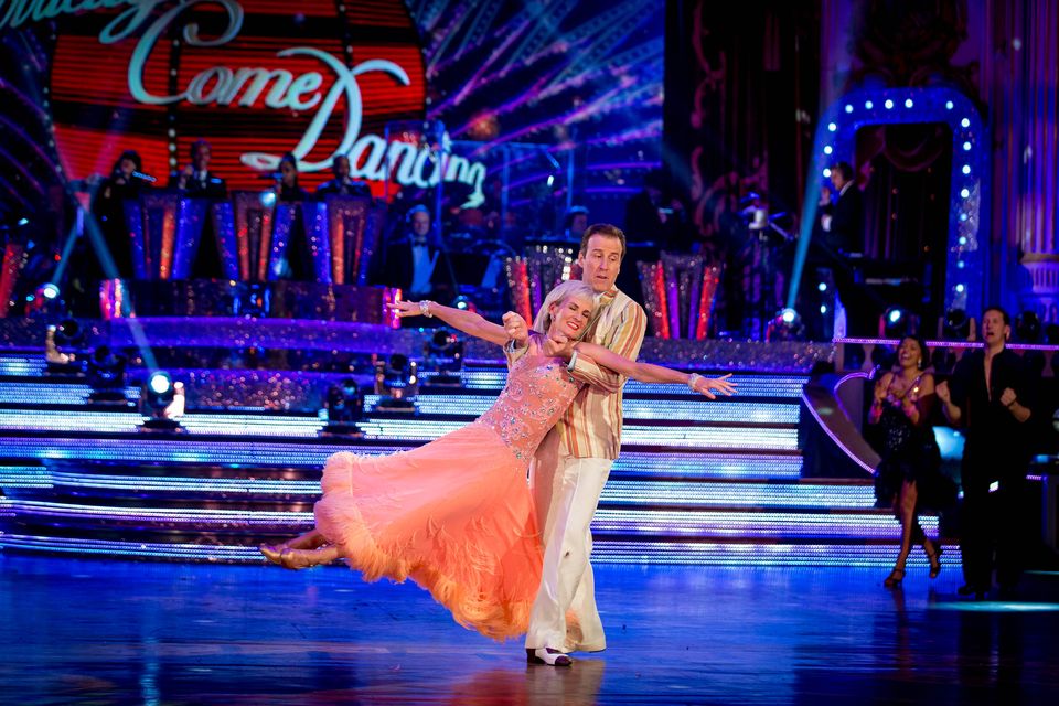 Judy Murray on Strictly Come Dancing (Guy Levy/PA)