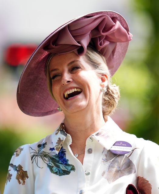 The Duchess of Edinburgh at Royal Ascot in 2024 (John Walton/PA)