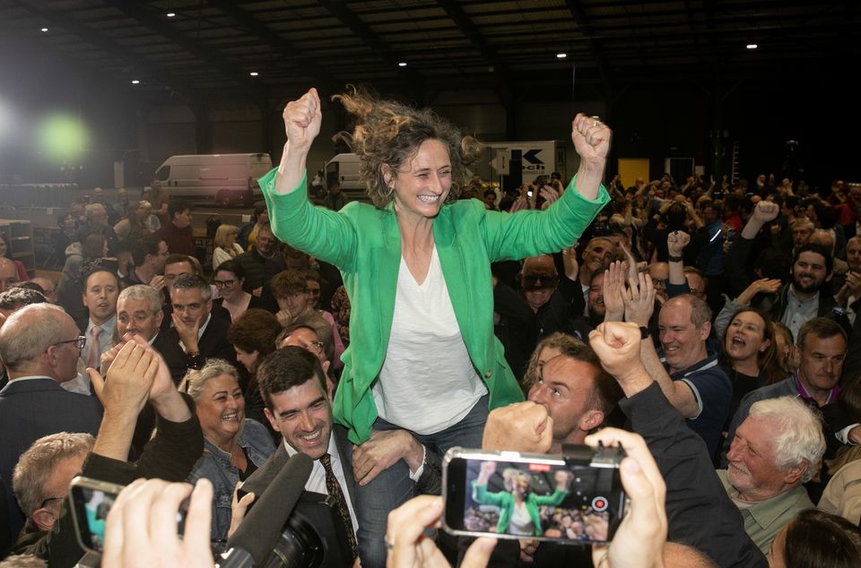 Lynn Boylan was insistent that Sinn Fein had a good election (Gareth Chaney/PA)