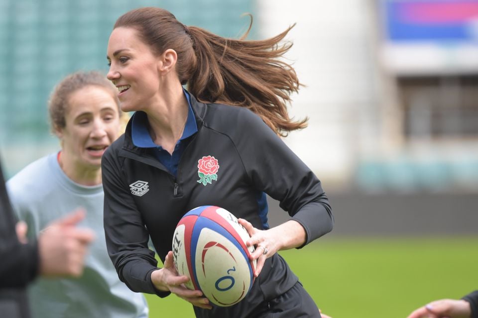 The Princess of Wales is patron of the Rugby Football Union (Jeremy Selwyn/PA)