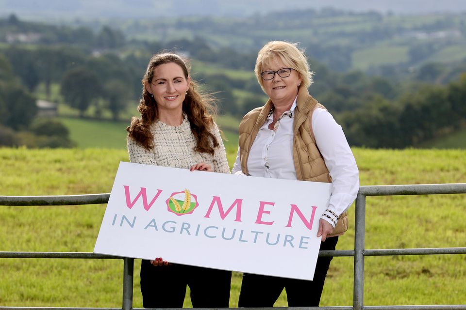 Gill Gallagher, Northern Ireland Grain Trade Association chief executive, and Jennifer Hawkes, UFU rural affairs chair, are pictured at the launch of the UFU’s Women in Agriculture conference 2022.